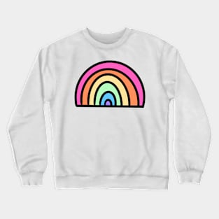 Pastel Rainbow Crewneck Sweatshirt